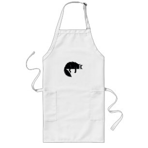 Avental Longo Apron para amantes de gatos