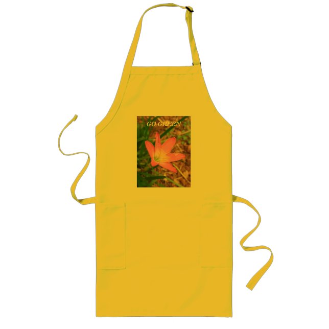 Avental Longo Apron para o amante da natureza (Frente)