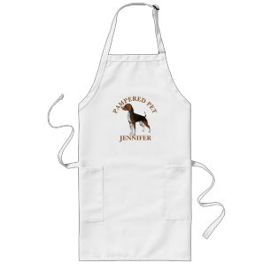 Avental Longo Apron Personalizado do Groomer Pet Beagle