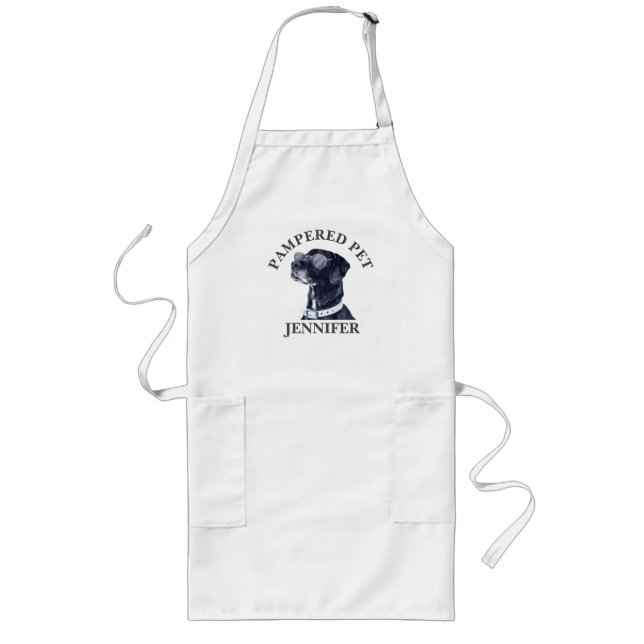Avental Longo Apron Personalizado para o Cultivo de Animais de C (Frente)