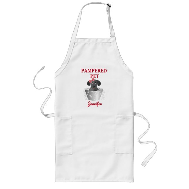 Avental Longo Apron Personalizado para o Cultivo de Animais de C (Frente)
