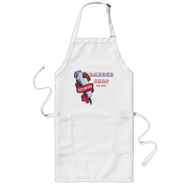 AVENTAL LONGO APRONS BARBER COMPRO PARA MENS (Frente)
