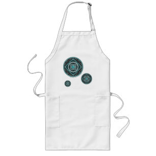 Avental Longo Aquarius Mandala Apron