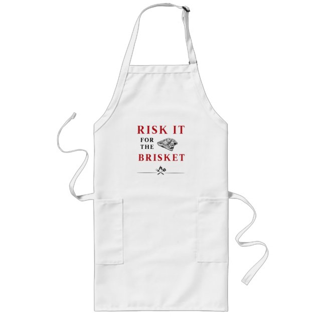 Avental Longo Arrisque-o para o Brisket Apron (Frente)