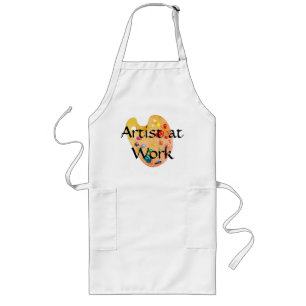 Avental Longo Artista Pintura Pintores Artes Ofícios Cozinha Pan