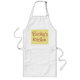 Avental Longo Avanal de cozinha da Becky
