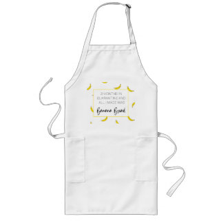 Avental Longo Banana Bread Apron