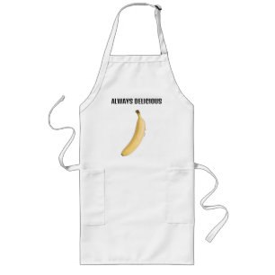 Avental Longo banana suando