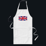 Avental Longo Bandeira Britânica<br><div class="desc">Ilustração da bandeira britânica.  Copyright © 2008 Karin Hildebrand Lau.</div>