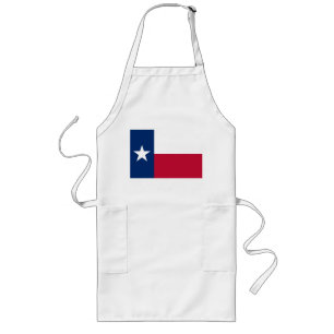 Avental Longo Bandeira do Texas