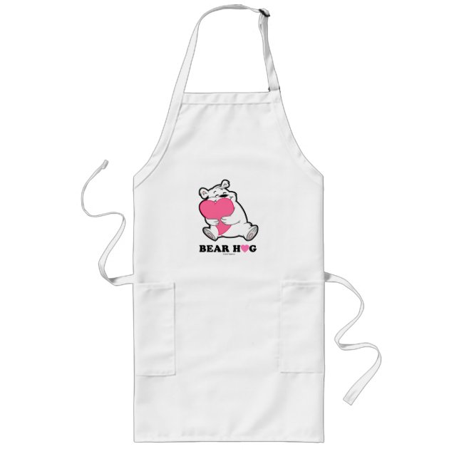 Avental Longo Bear Hug White Aprons (Frente)