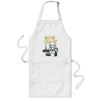 Avental Longo Bone Appétit Frenchie Apron
