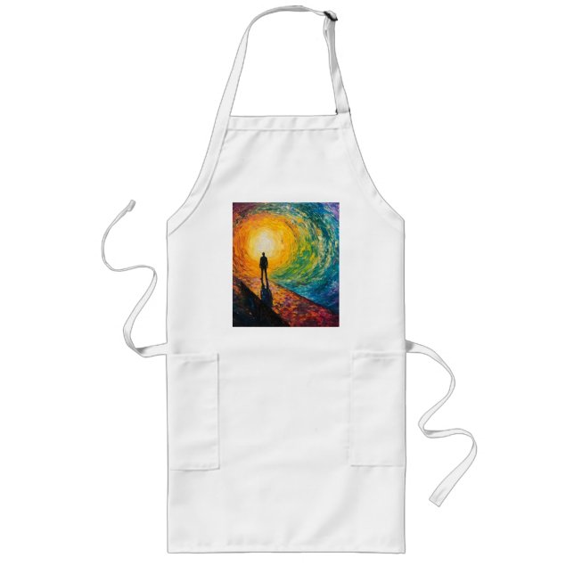 Avental Longo Borda da Dimensão (Frente)