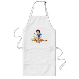 Avental Longo Branca de Neve Longa Apron