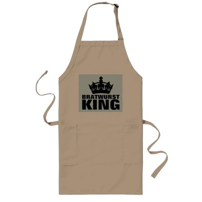 AVENTAL LONGO BRATWURST KING KITCHEN APRON (Frente)