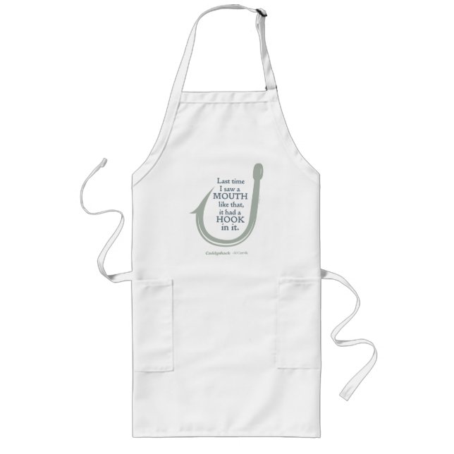 Avental Longo Caddyshack | A Última Vez Que Vi Uma Boca Assim (Frente)