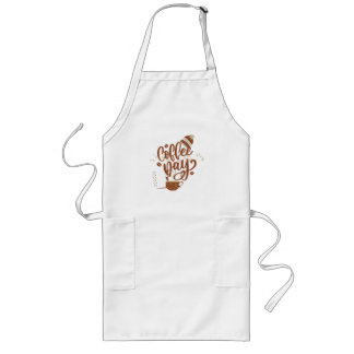 Avental Longo Café Dia Apron