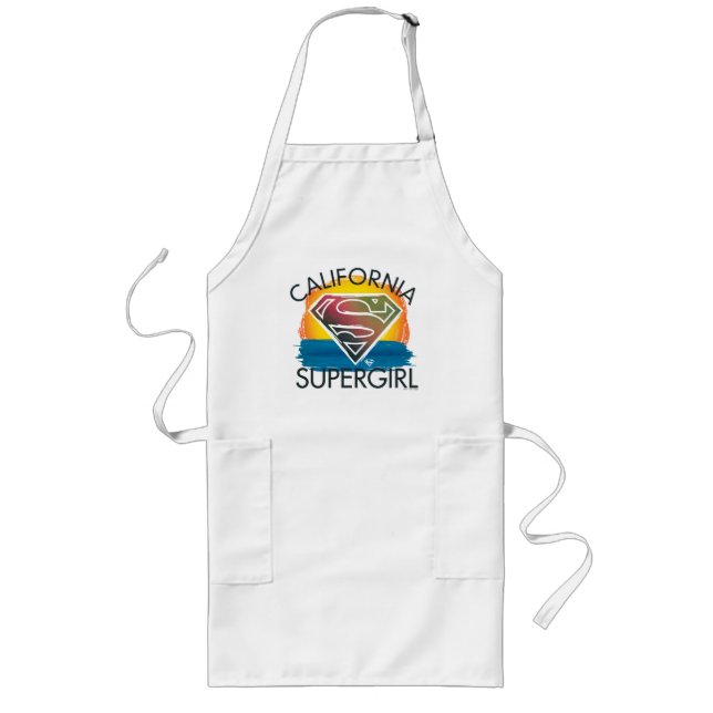Avental Longo California Supergirl Sunset Graphic (Frente)