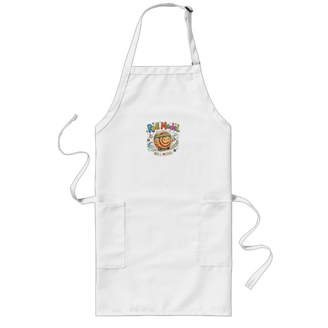 Avental Longo Camiseta Roll Model (Frente)