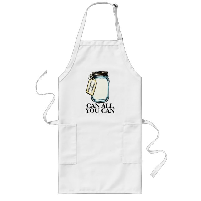 Avental Longo Canning Jar Personalize (Frente)