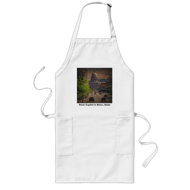 Avental Longo Capital do Estado em Boise, Idaho (Frente)