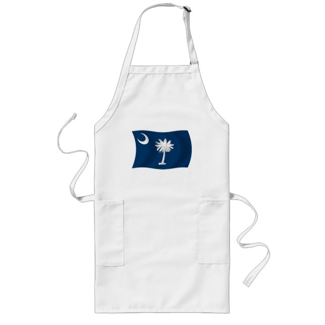 Avental Longo Carolina do Sul Flag Apron (Frente)