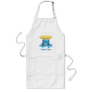Avental Longo Carwash cartoon long apron