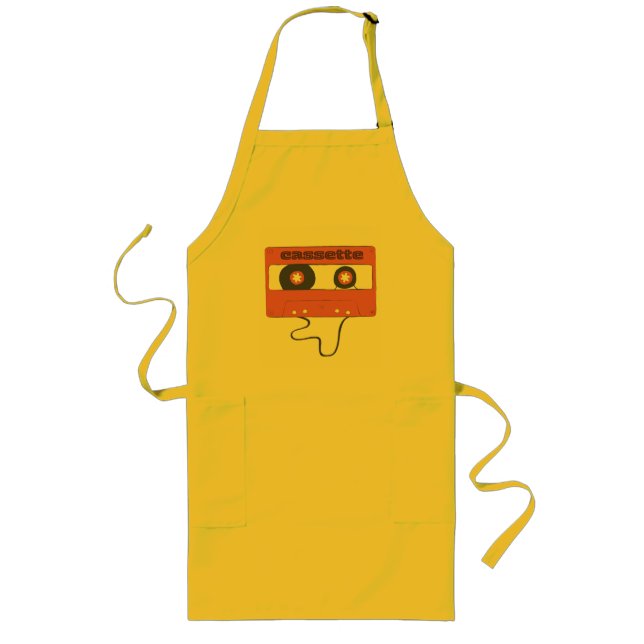 Avental Longo Cassette Tape T-Shirt (Frente)