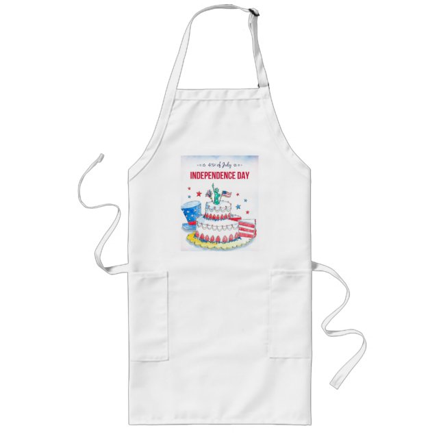 Avental Longo Celebração Patriótica (Frente)