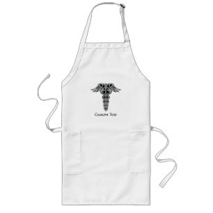 Avental Longo Celtic Knot Caduceus