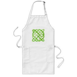 Avental Longo CÉLTICO VERDE KNOT Long Apron