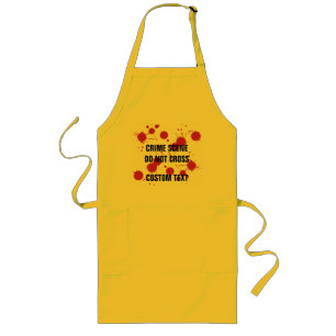 Avental Longo Cena do Crime