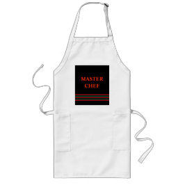 Avental Longo Chef Mestre> Apron Personalizado