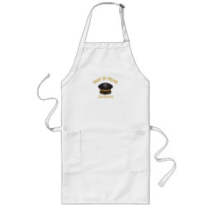 Avental Longo Chefe Personalizado da Polícia Apron