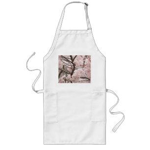 Avental Longo Cherry Blossom Apron