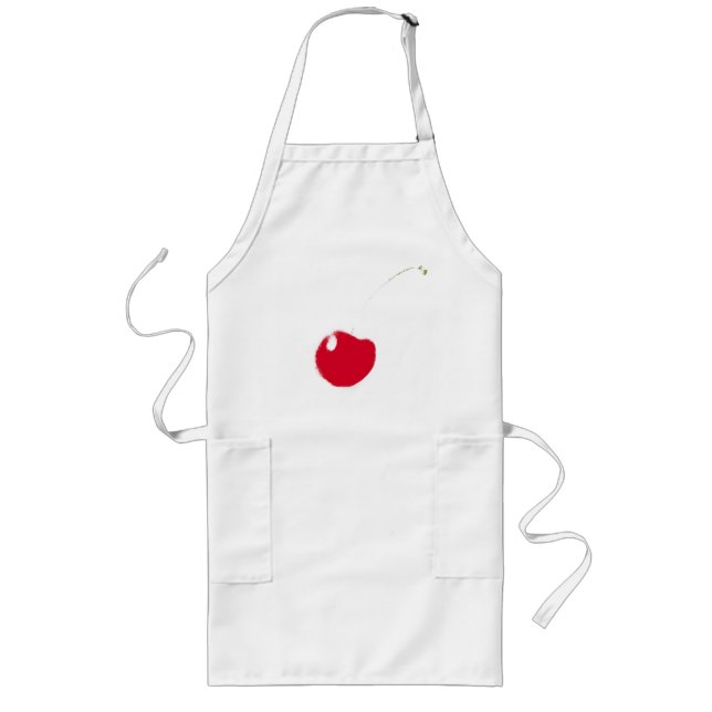 Avental Longo Cherry Pop (Frente)