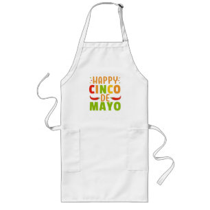 Avental Longo Cinco De Mayo