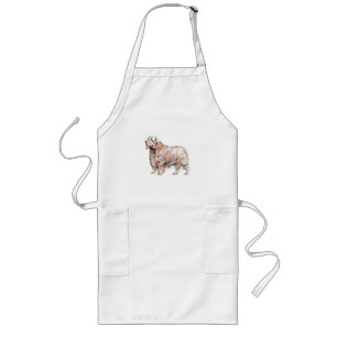Avental Longo Clumber Spaniel Apron