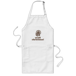 Avental Longo Coisas da Turquia - Natal Engraçado Apron de Nata