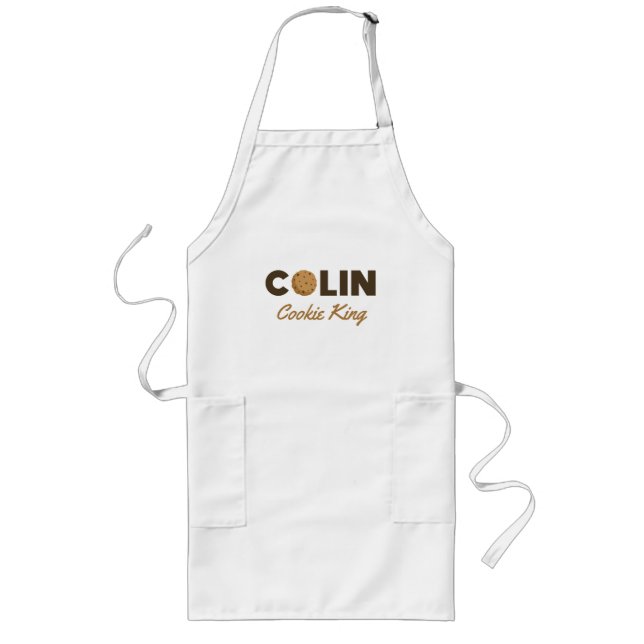 Avental Longo Colin cookie King Long Apron (Frente)