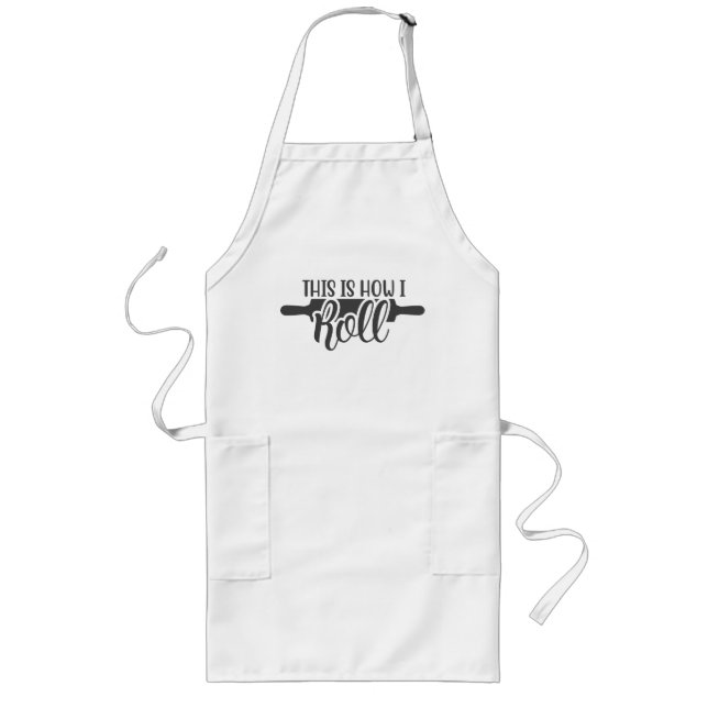 Avental Longo Como Eu Rolo Long Apron (Frente)