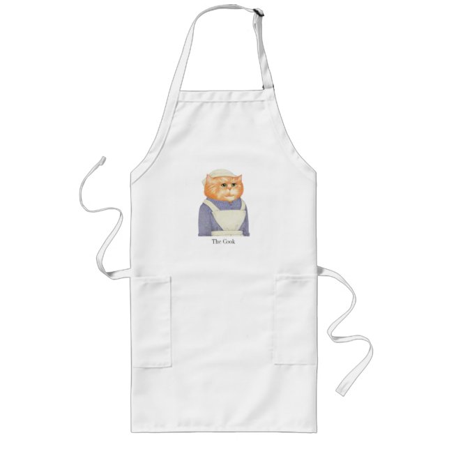 Avental Longo COOK CAT Long Apron (Frente)