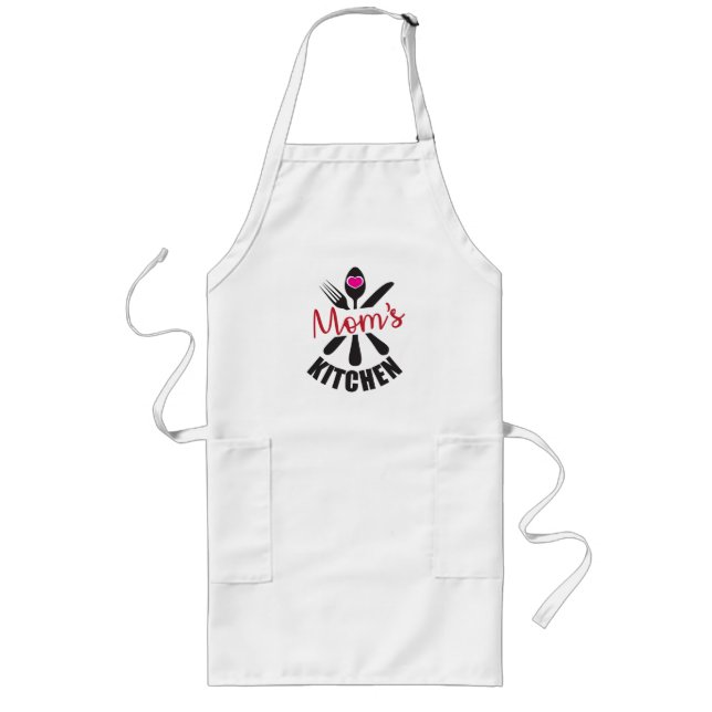 Avental Longo Cozinha mãe Long Apron (Frente)
