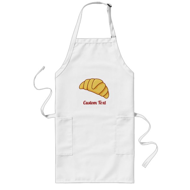 Avental Longo Croissant Adulto Apron (Frente)