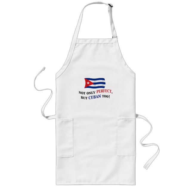 Avental Longo Cubano perfeito (Frente)