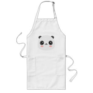Avental Longo Cute Panda