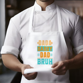 Avental Longo Dada Pai Pai Bruh