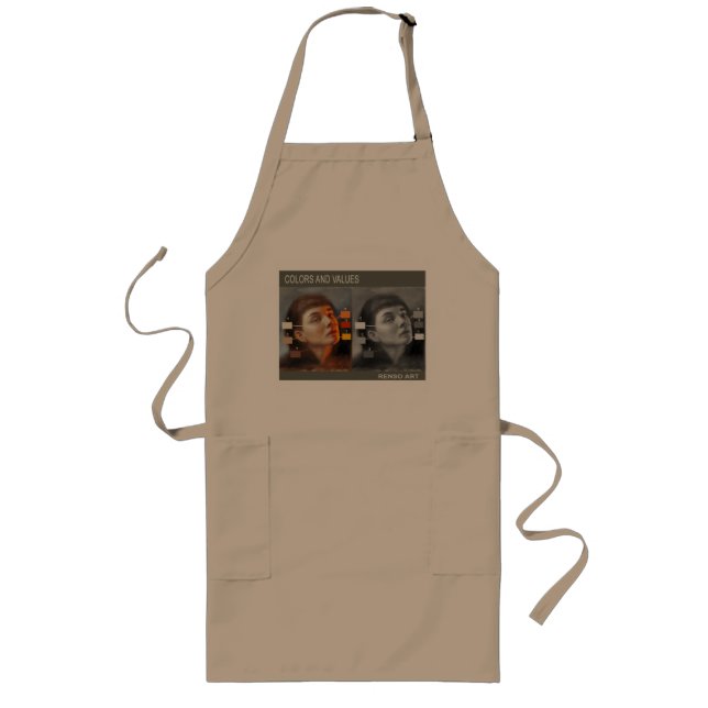 Avental Longo Delantal Largo Apron - Renso Art (Frente)