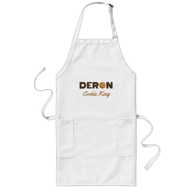 Avental Longo Deron cookie King Long Apron (Frente)