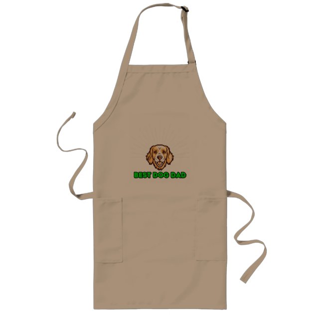 Avental Longo Designs Apron exclusivos para cada chef | Comprar  (Frente)